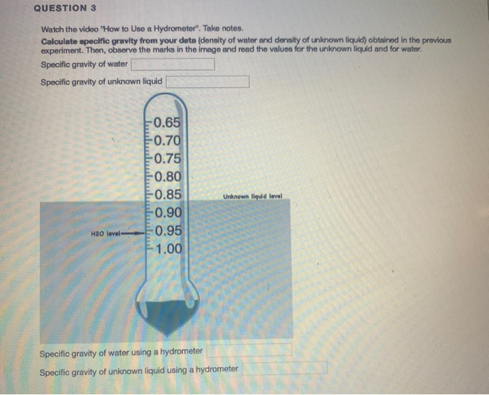 Solved QUESTION 3 Watch the video 
