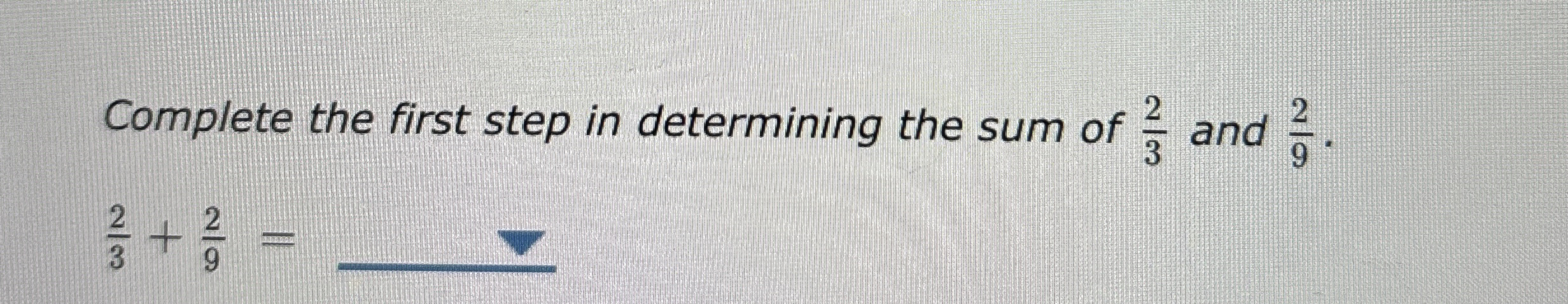 Solved Complete the first step in determining the sum of 23 | Chegg.com
