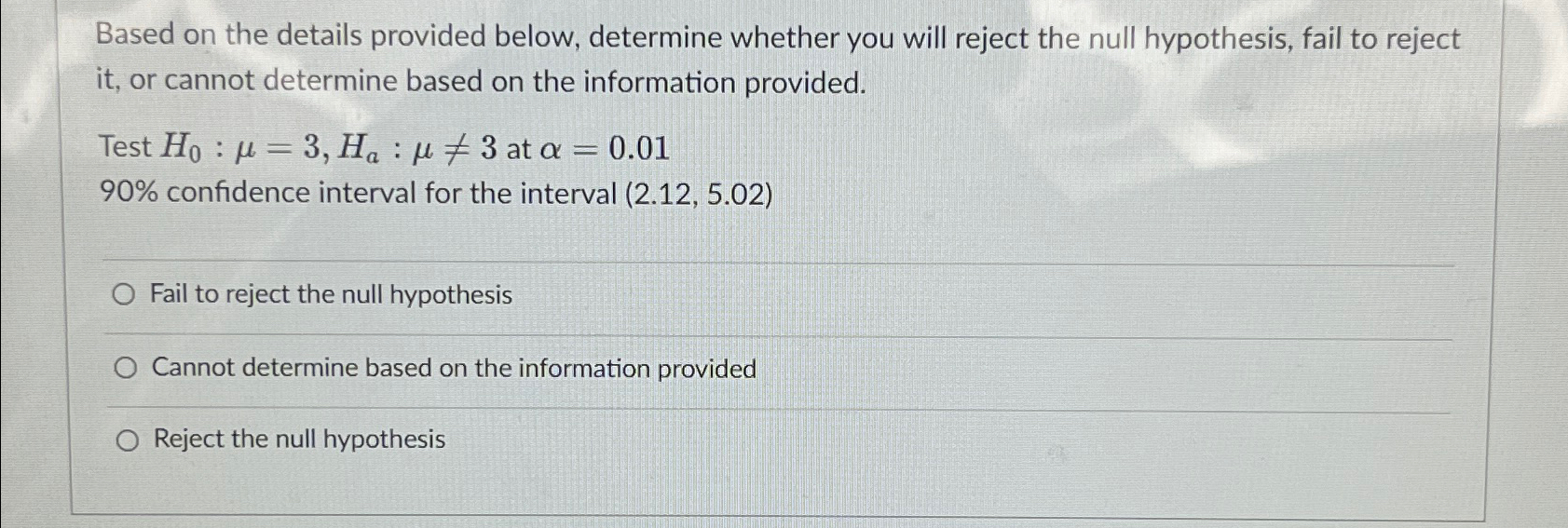 Solved Based on the details provided below, determine | Chegg.com