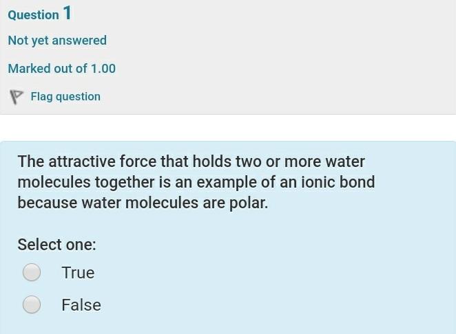 Solved Question 1 Not yet answered Marked out of 1 00 Flag Chegg com