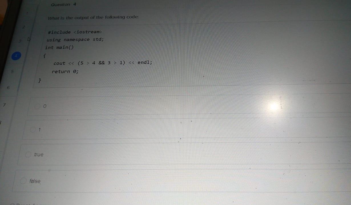 Solved What is the output of the following code: Minclude | Chegg.com