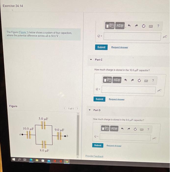 Solved The Figure (Figure 1) Below Shows A System Of Four | Chegg.com