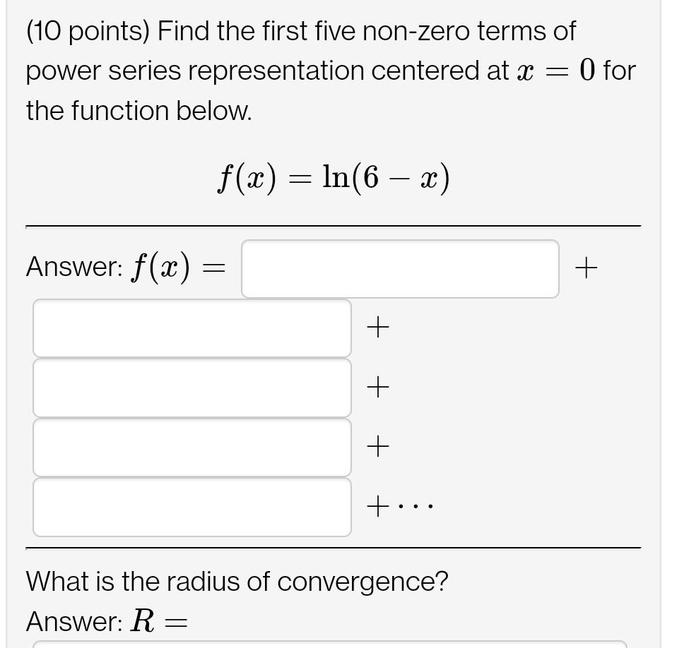 solved-10-points-find-the-first-five-non-zero-terms-of-chegg