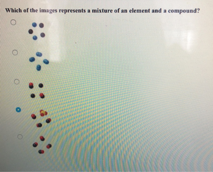 Solved Which of the images represents a mixture of an | Chegg.com