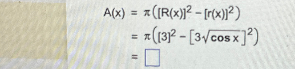 0 360 x 2 pi r