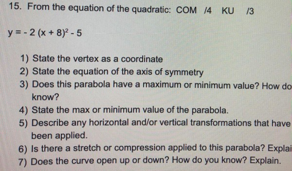 Solved Please mention all parts and give a step by step | Chegg.com