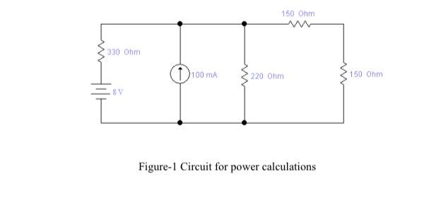 Solved Part A) Analyze the circuit given in Figure-1 and | Chegg.com