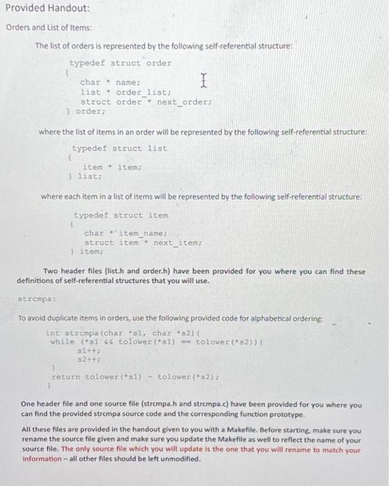 Solved uverview: In this project, you will write a C program | Chegg.com