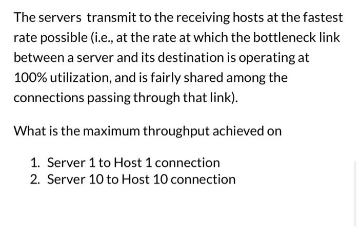 Solved Consider The Scenario Shown Below, With 10 Different | Chegg.com