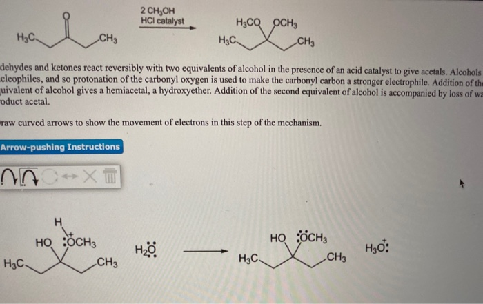 Solved B Use Curved Arrows To Show The Mechanism Of The Step | Chegg.com