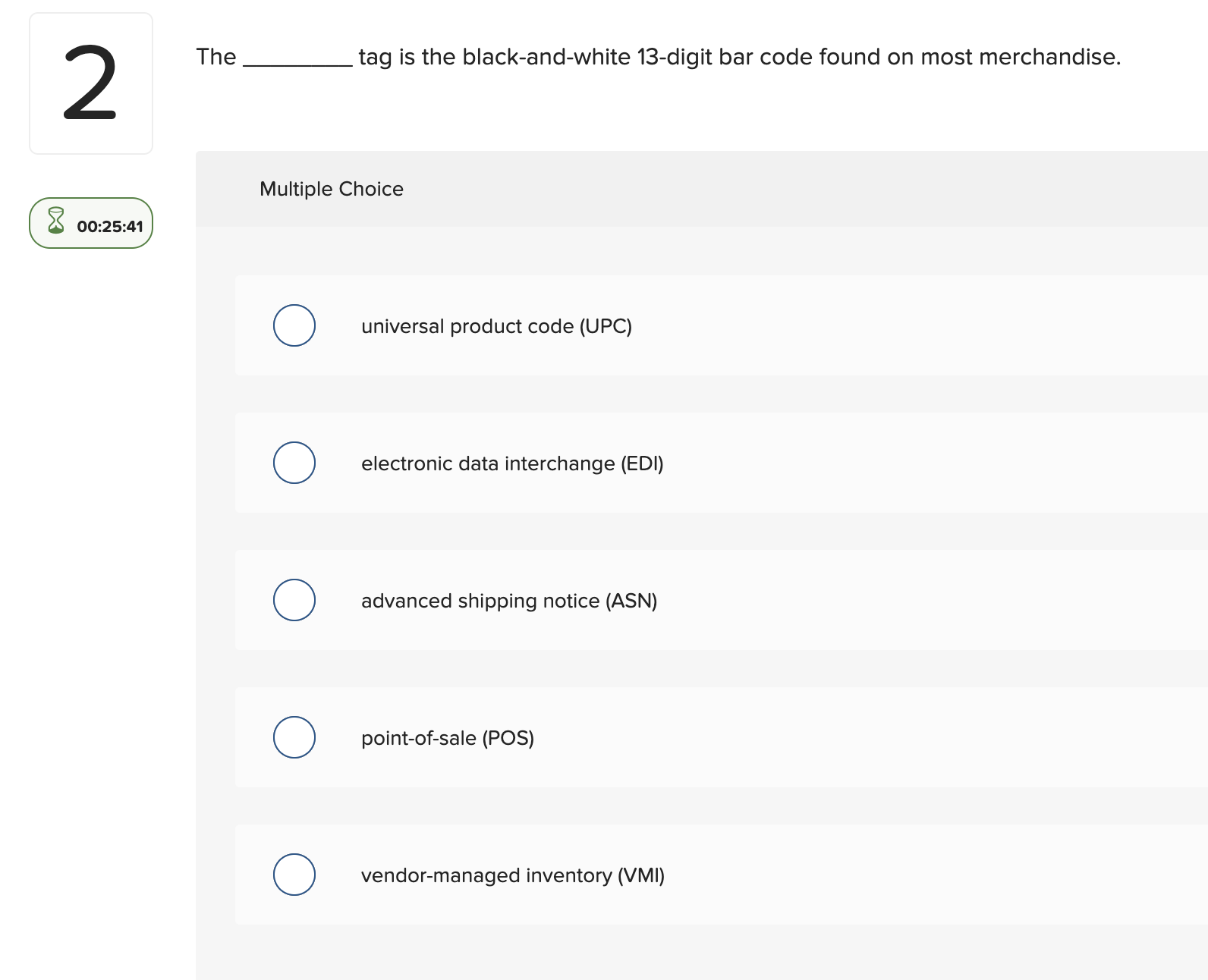 Multiple Choice Bar Code Solved Thetag is the black-and-white 13-digit bar code found | Chegg.com