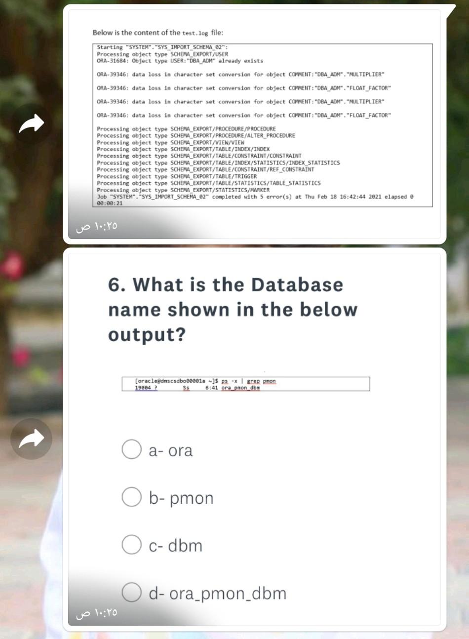Solved Below is the content of the test. log file: Starting | Chegg.com