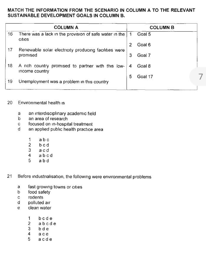 Solved MATCH THE INFORMATION FROM THE SCENARIO IN COLUMN A | Chegg.com