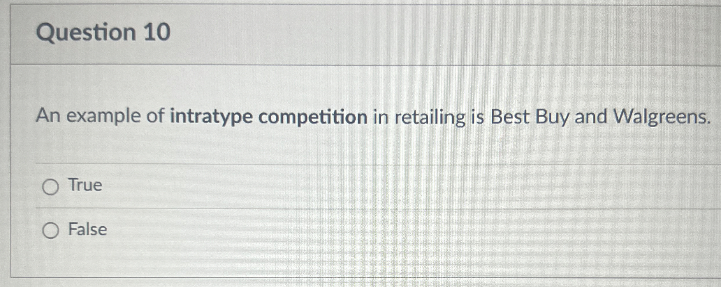 Solved Question 10An example of intratype competition in | Chegg.com