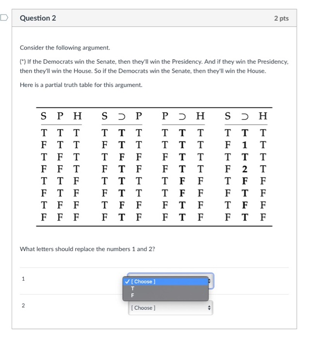 Solved Question 1 4 pts Match the following symbolizations | Chegg.com