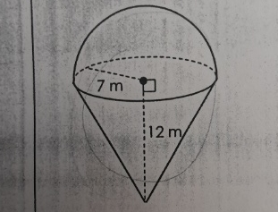 Solved if a point is chosen at random in the solid below, | Chegg.com