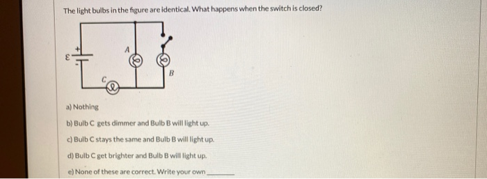 Solved The Light Bulbs In The Figure Are Identical. What | Chegg.com