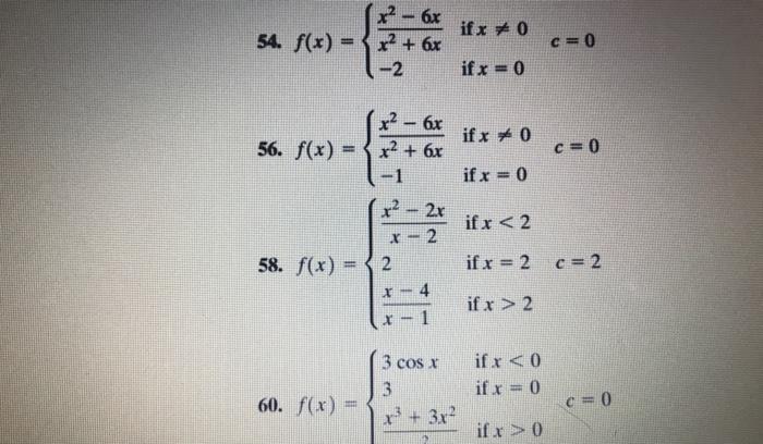 Solved 46 F X 3x 6x 5 C 3 In Problems 45 60 Chegg Com