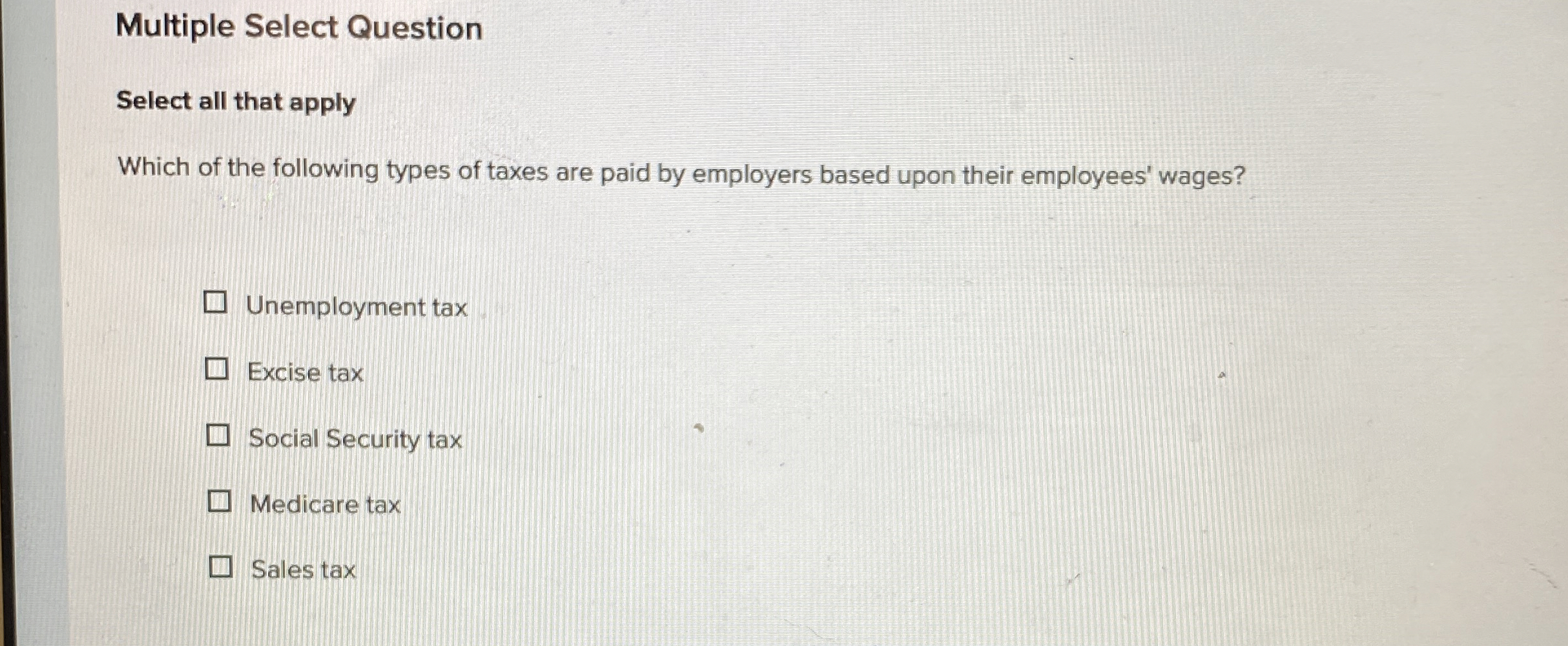 Solved Multiple Select QuestionSelect all that applyWhich of | Chegg.com