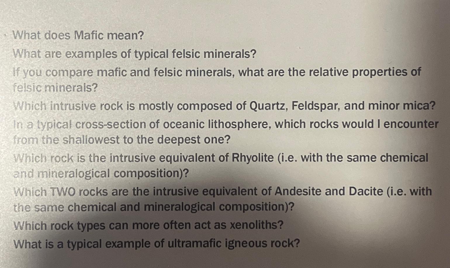 solved-what-does-mafic-mean-what-are-examples-of-typical-chegg