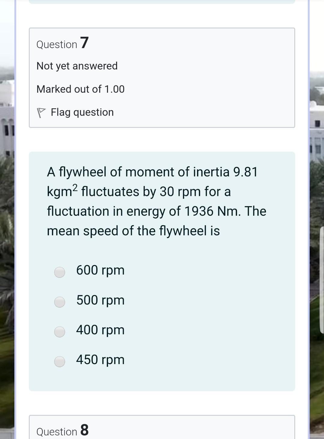 Solved Question 1 Not yet answered Marked out of 1.00 P Flag | Chegg.com