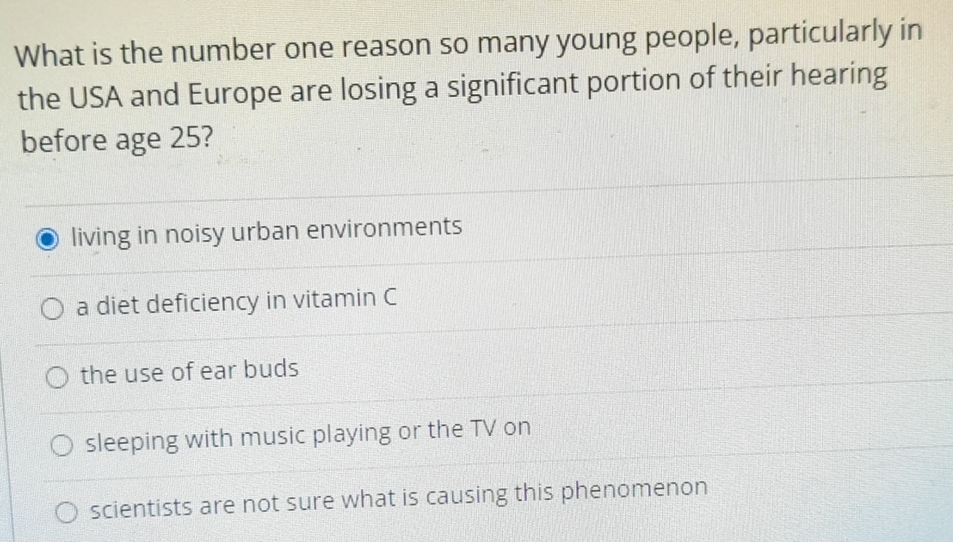 Solved What is the number one reason so many young people, | Chegg.com
