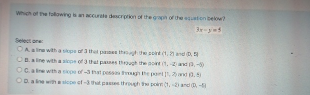 Solved Which of the following is an accurate description of | Chegg.com