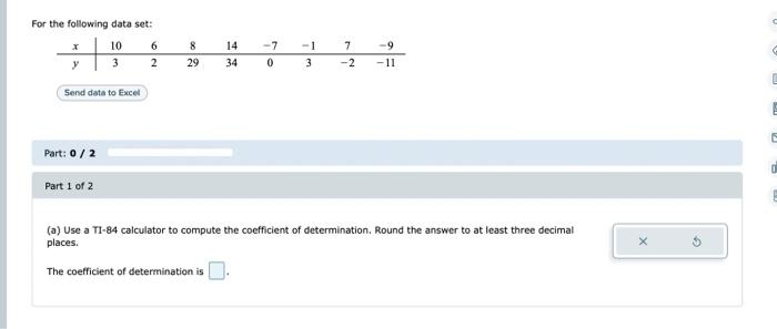 Solved also answer:(b) How much of the variation in the | Chegg.com