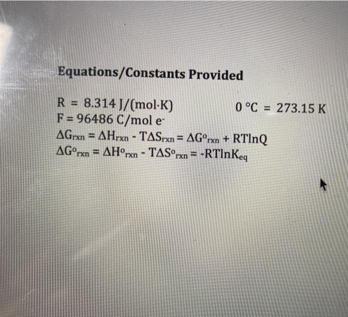 Solved 1. Consider The Following Generic Chemical Reaction | Chegg.com