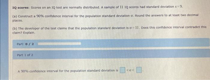 Solved Construct a 98% confidence interval for the | Chegg.com