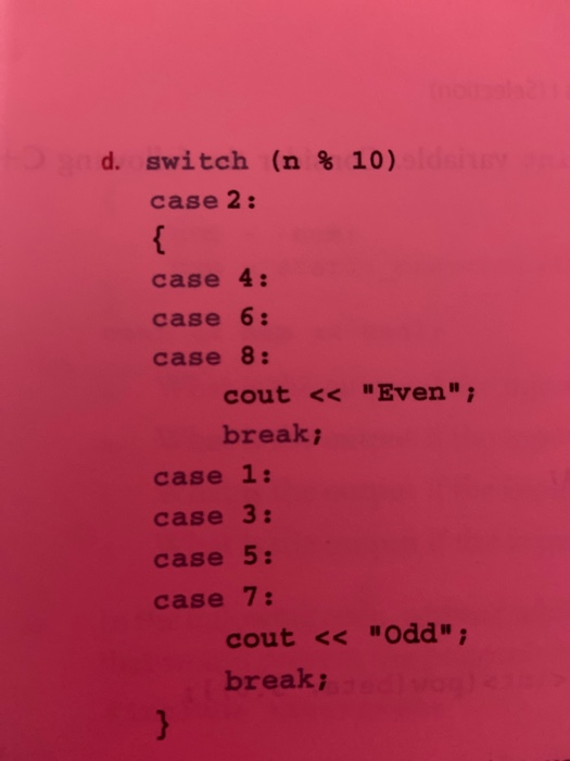 Solved 252 Chapter 4: Control Structures I (Selection) 26. | Chegg.com