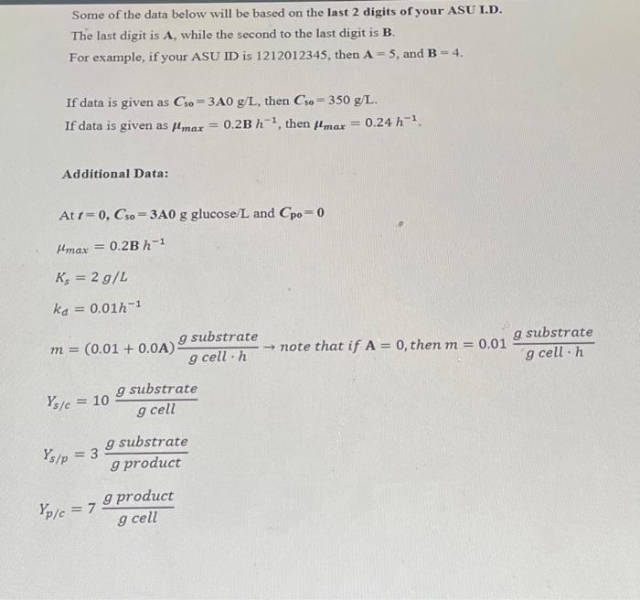 LN PROBLEM 2. Modeling antibiotic production in a | Chegg.com