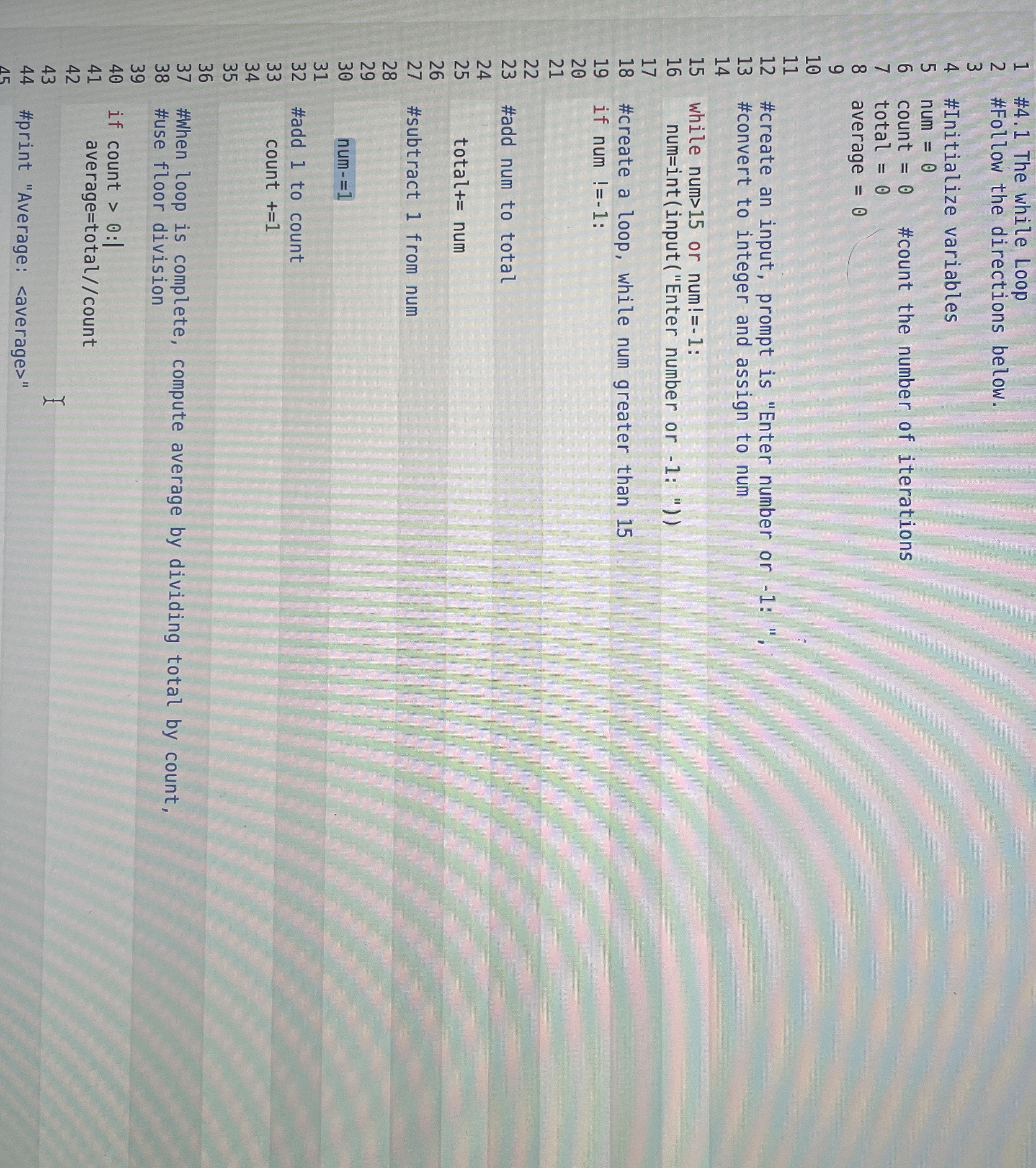 What is wrong with this code?? Why is it not running?