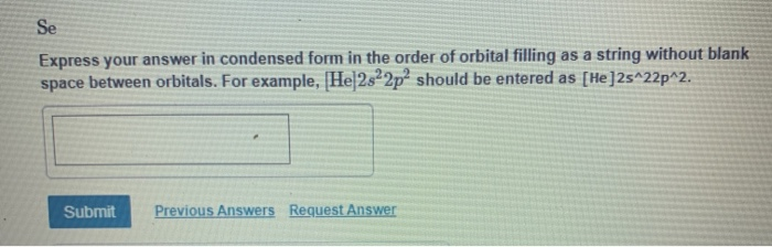 Examples For Condensed Form Solved Se Express your answer in condensed form in the order | Chegg.com