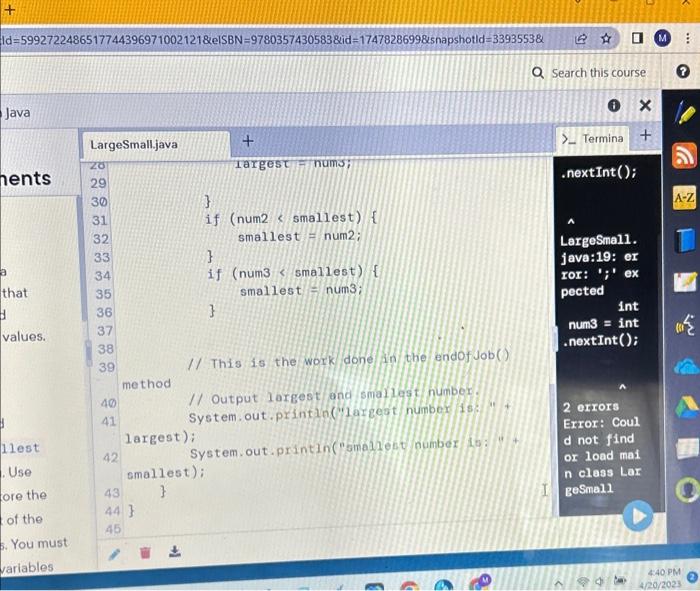 Solved ∴ CENGAGE | MINDTAP Understanding if-else Statements | Chegg.com