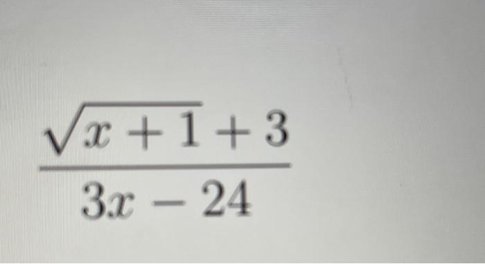 Solved 3x−24x+1+3 | Chegg.com