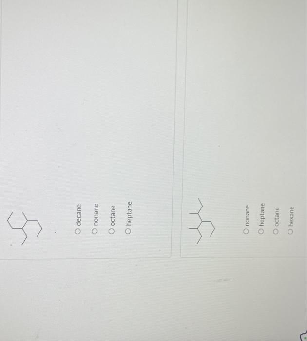 nonane
octane
heptane
nonane
heptane
octane
hexane