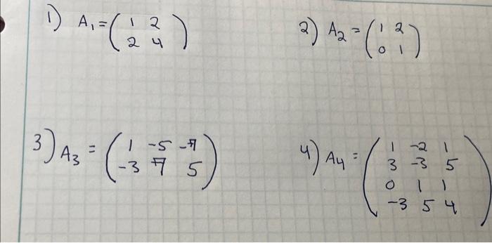 Solved Identify If These Linear Transformations Are Chegg Com   Image