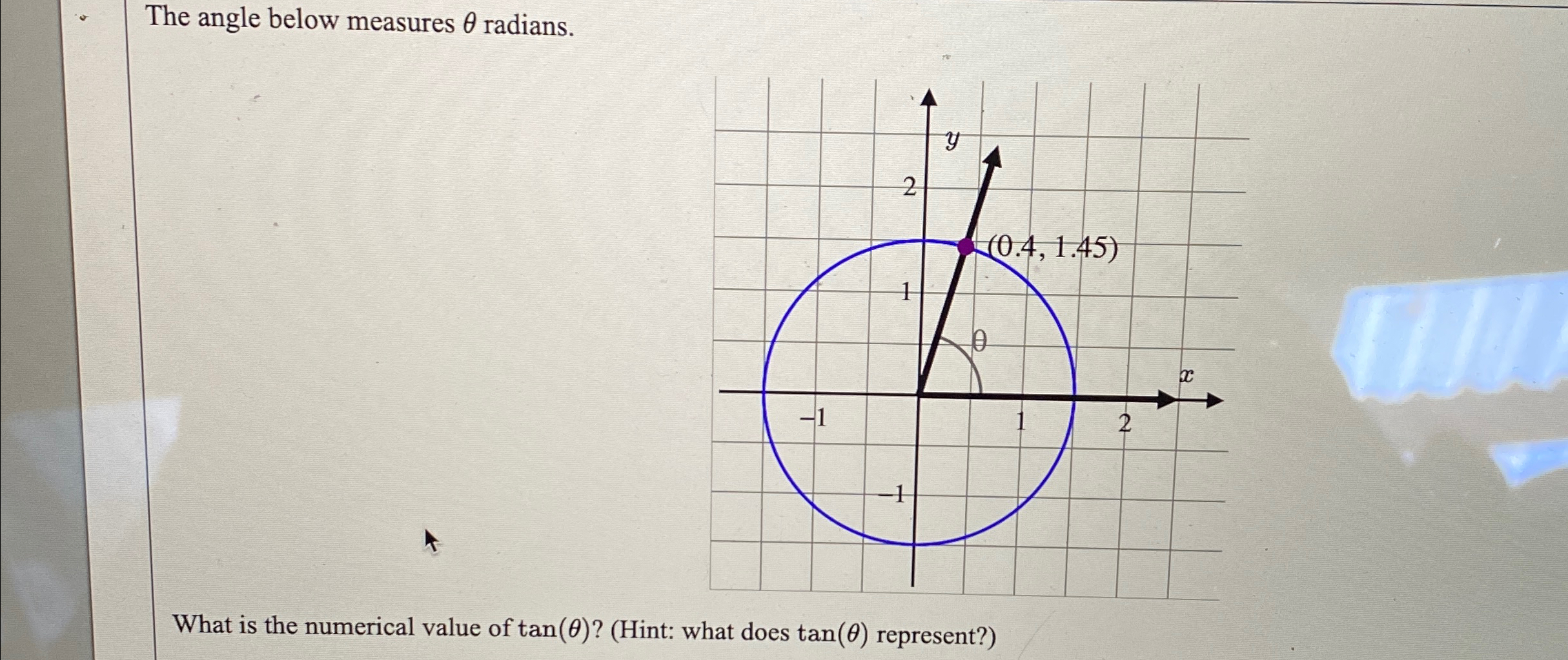 solved-the-angle-below-measures-radians-what-is-the-chegg