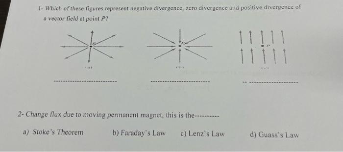 show that divergence of vector potential is zero