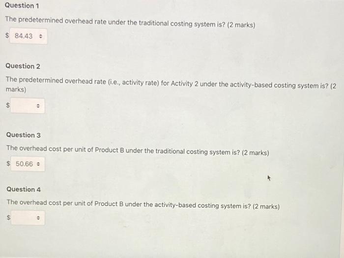 Solved ABC Company Has Two Products: A And B. The Annual | Chegg.com