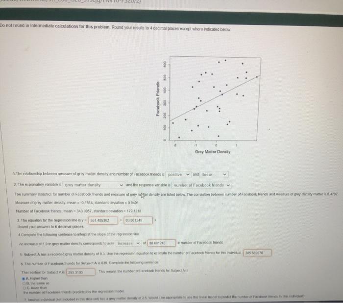 Solved Do not round in intermediate calculations for this | Chegg.com