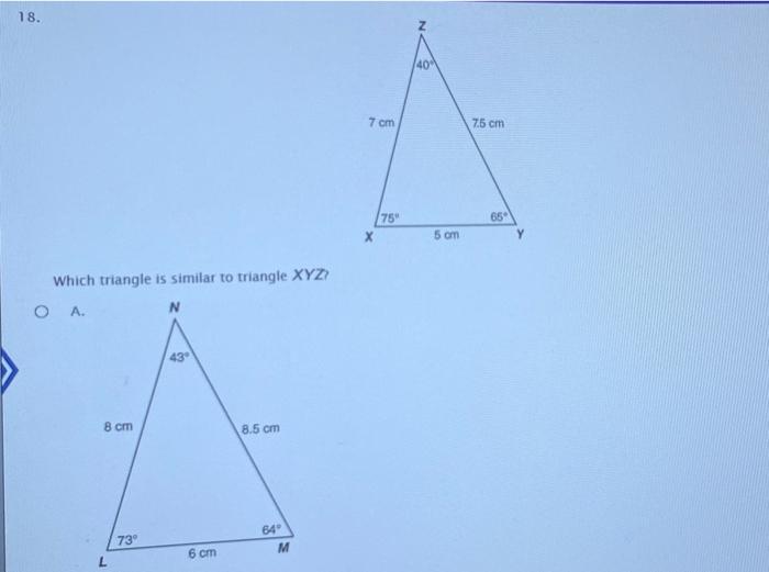 Solved 30. Consider the triangle shown. a 1149 12.8 cm P Р | Chegg.com