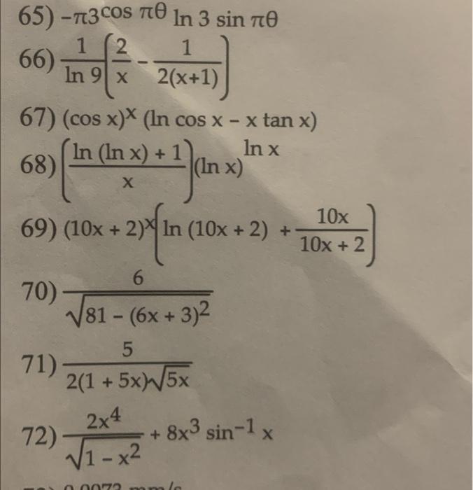 Solved Just show all work to get to the answer Heres the | Chegg.com