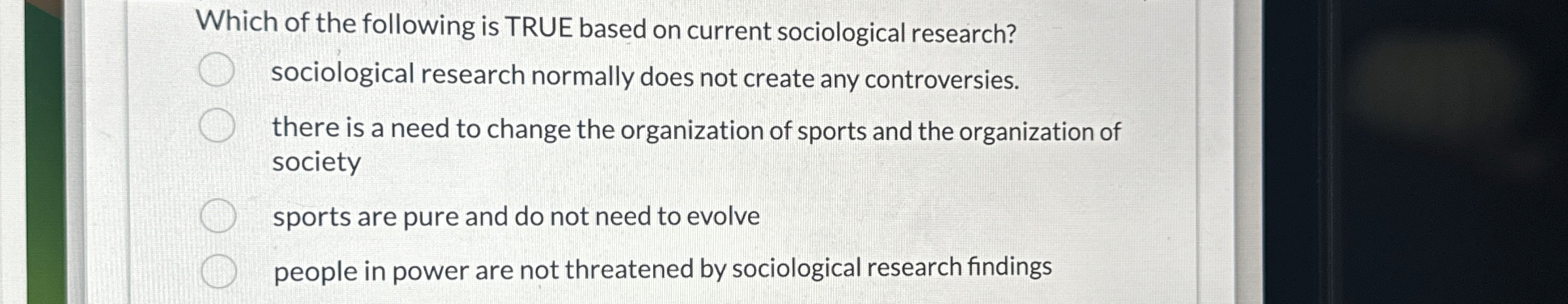 Solved Which of the following is TRUE based on current | Chegg.com