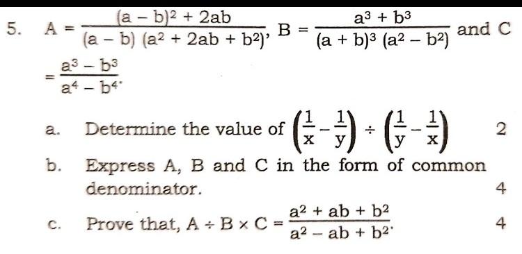 Solved A3 B3 B And C A B A2 – 62 5 A A B 2