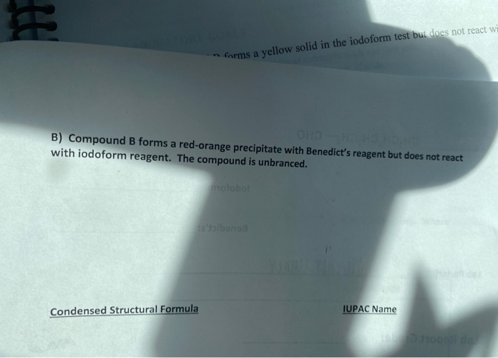 Solved Two Compounds A And B, Have The Molecular Formula Of | Chegg.com