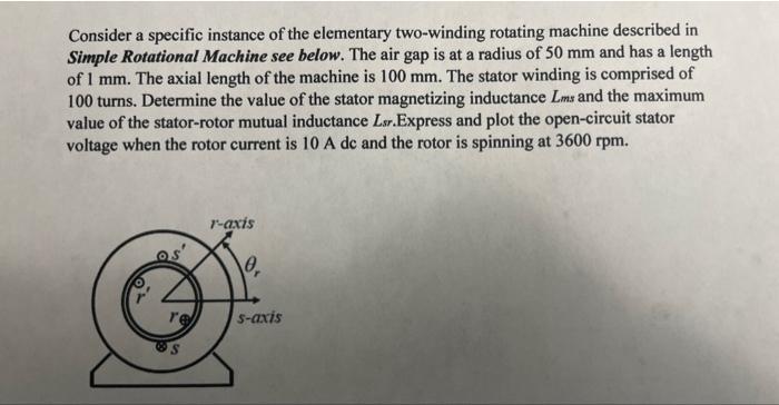 Solved Consider a specific instance of the elementary | Chegg.com
