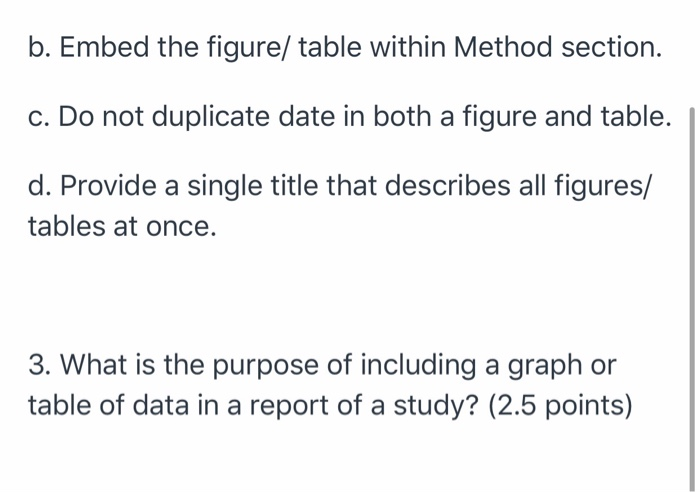 Solved 1. For the data set below, create a graph in Excel or | Chegg.com