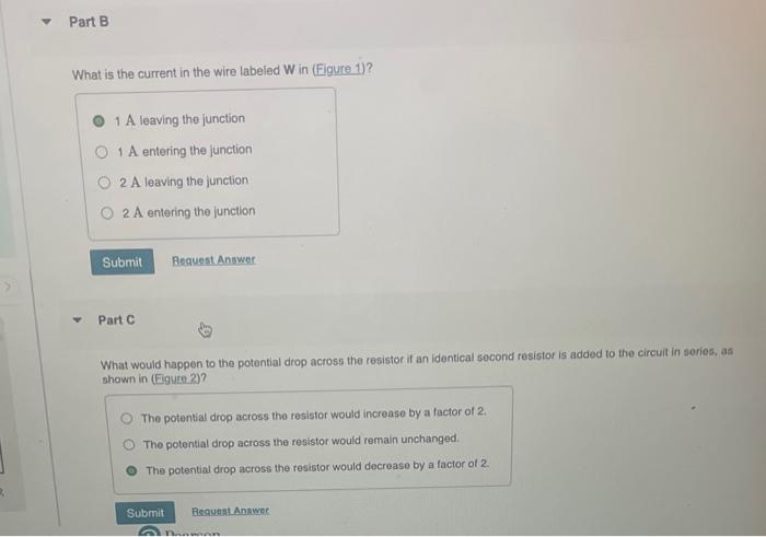 Solved Figure Figure What is the current in the wire | Chegg.com